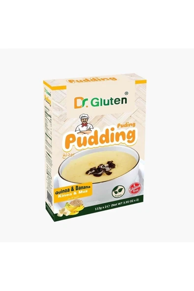 Dr.Gluten Pudingler (muz-çilek-kakao-vanilya) - Resim 3