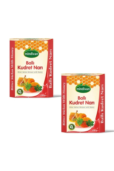 Mindivan Bitter Melon Mixture With Honey 230 G x2 Piece - 1