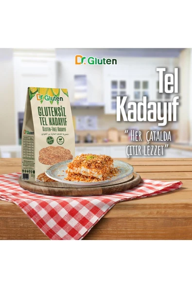 Dr.Gluten DR. GLUTEN GLUTENSİZ TEL KADAYIF 200 GR. - 2