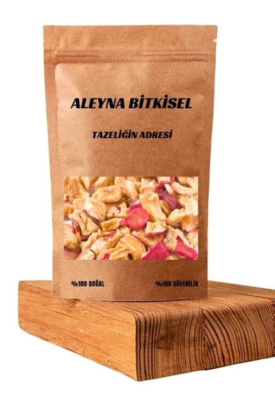 Aleyna Bitkisel Elma Kurusu Küp Kesim 500 gr ürün görseli