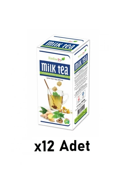 Naturpy Milk Tea Anne Sütü Çayı 250 gr 12 Adet