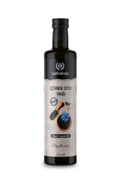 Lavendrose Çörek Otu Yağı 250ml Yüksek Timokinonlu Soğuk Sıkım %100 Saf Ve Doğal * Çörekotu Yağı - 4