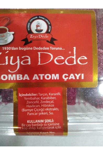 SK Bitkisel Ziya Dede Atom Çayı Bomba Çayı 2 Adet - 4
