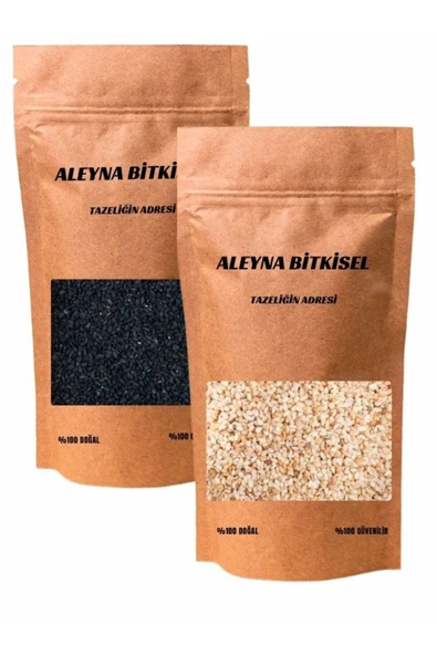 Aleyna Bitkisel Çörekotu 200 Gr & Susam 200 Gr ürün görseli