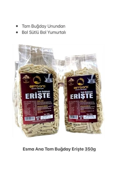 ESMA ANA Tam Buğdaylı Erişte 350 Gr - 1
