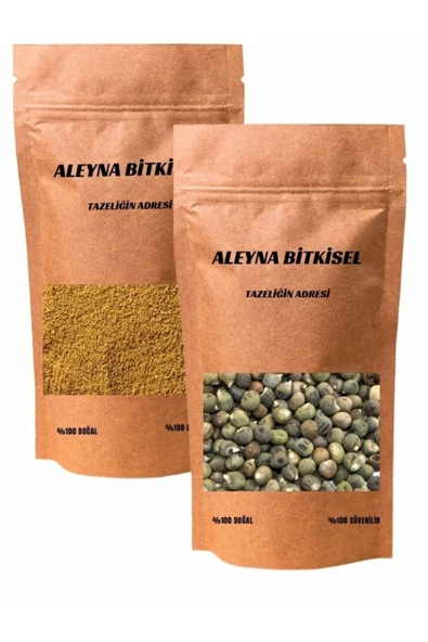 Aleyna Bitkisel Bamya Tohumu Tane + Toz -1+1 Kg ürün görseli