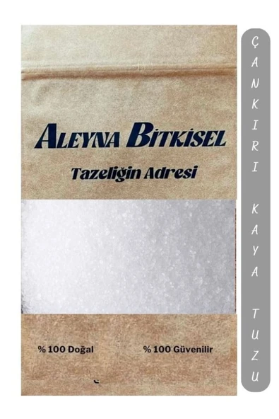 Aleyna Bitkisel Çankırı Kaya Tuzu (öğütülmüş) 500gr - 1