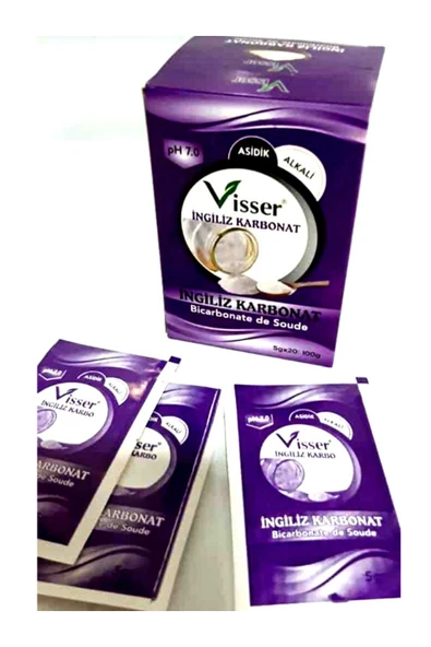 Visser Ingiliz Karbonatı 5g*20 1 Adet 100 G ürün görseli