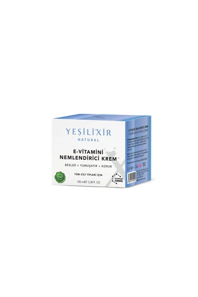 Yeşilxir E Vitamini nemlendirici krem 100 Ml Besler + Yumuşatır + Korur - 2