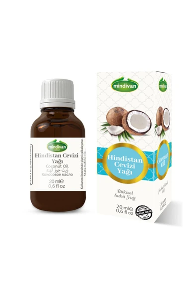 Mindivan Hindistan Cevizi Yağı Sabit 20 Cc