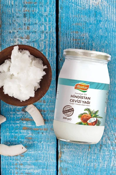 akçatepe 3 Adet Soğuk Sıkım Katı Hindistan Cevizi Yağı - 2