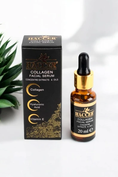 Haccer Doğal Kolajen Serum 30 ml Yüz Serumu - Resim 7