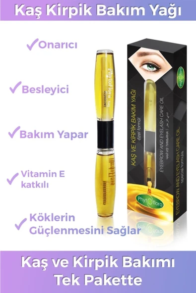 Phytoflora Soğuk Sıkım Doğal Hindistan Cevizi Yağı 300ml Ve Kaş Kirpik Bakım Yağı 10+10ml - 2