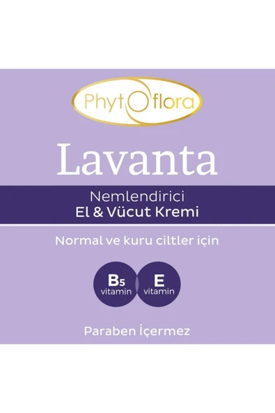 Phytoflora Lavanta Nemlendirici El ve Yüz Kremi - 3