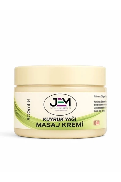 Jem Kozmetik Bitkisel Kuyruk Yağı Kremi 300 ML -TAIL FAT CREAM - 1