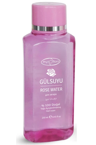 Phytoflora Gözenek & Cilt Sıkılaştırıcı Gül Suyu Tonik Etkili 250 Ml - Resim 2