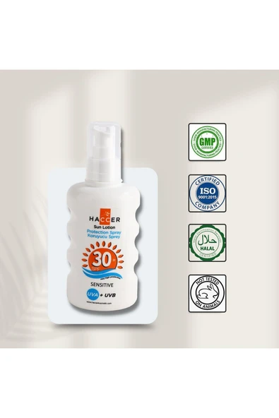 Haccer Güneş Koruyucu Losyon 30 + Spf 200 Ml - 5
