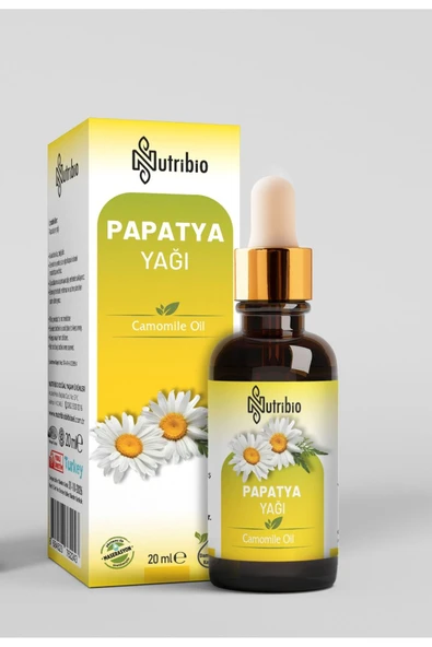 nutribio %100 Saf Papatya Yağı 20ml