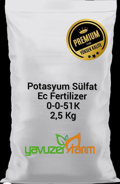 Potasyum Sulfat Ec Fertilizer Special % 51 Potasyum Gübre 2.5 Kg ürün görseli