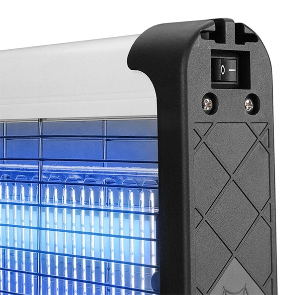 ASONİC AS-A28 SİYAH 4W+ 2000 VOLT İKİ LEDLİ SİNEK ÖLDÜRÜCÜ (5232) - 3