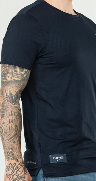 Nike EF-4537 Erkek Polyester Mesh T-Shirt - 1