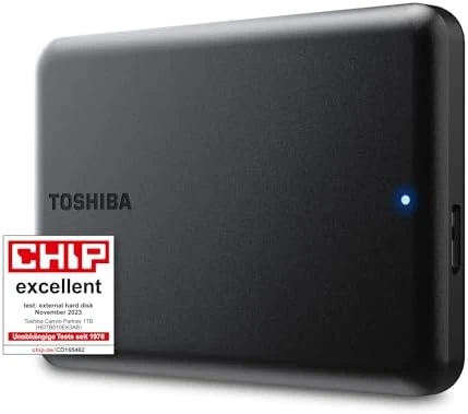 Toshiba Canvio Partner 2 TB taşınabilir 2, 5 inç harici HDD, USB 3.2 Gen 1, Mac ve Windows ile uyumlu, USB ile çalışır - 3