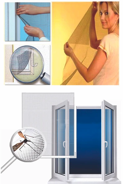 Pencere Cam Sinekliği ( 150 cm x 100 cm. ) (5232)