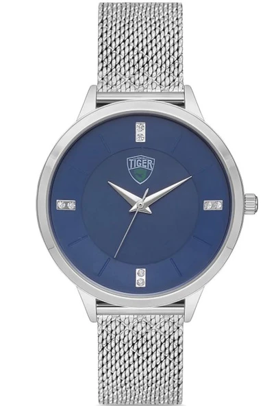 TI-529LBBL TIGER ÇELİK KADIN SAATİ ürün görseli