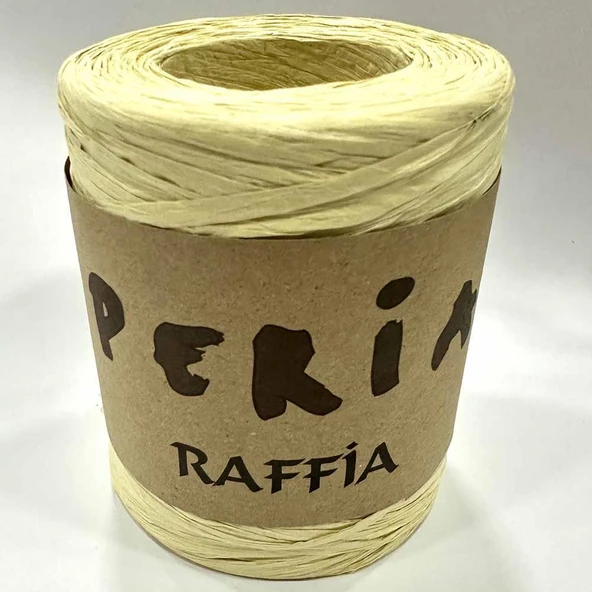 Peria Yumuşak Rafya İpi ( 150 Gram ) Açık Hasır