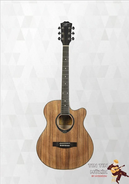 Zoppran Aczp200Wl Walnut Akustik Gitar