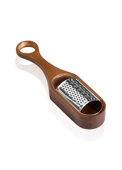The Mia NTR0055 Natura Akasya Tabanlı Metal Rende 29x7x4 Cm - 4