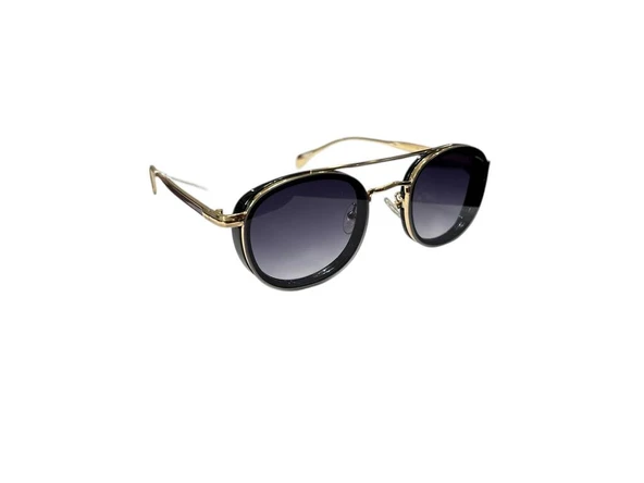 MONTBLACK MB 2A405 52 19 152 C2 SİYAH-GOLD UNİSEX GÜNEŞ GÖZLÜĞÜ - 3