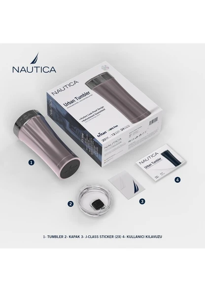 Nautica Urban Tumbler Termos 590 ml Lila - 3