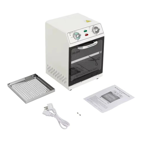 Yüksek Isılı Manikür Dental Kuru Hava Sterilizasyon Makinesi 8lt SM-220 - 6