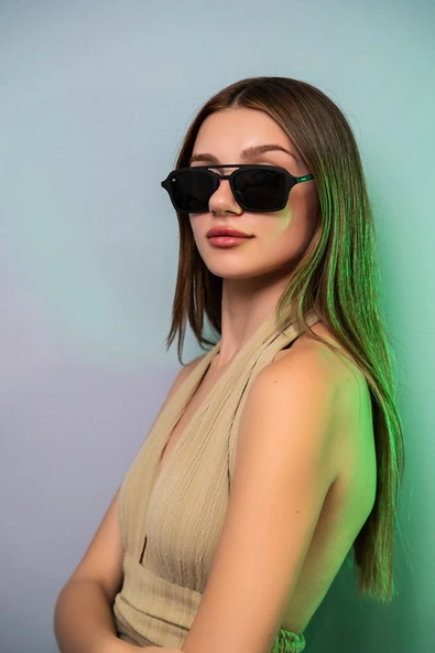 POLO BLACK PB 117 C1 MAT SİYAH UNİSEX GÜNEŞ GÖZLÜĞÜ ürün görseli