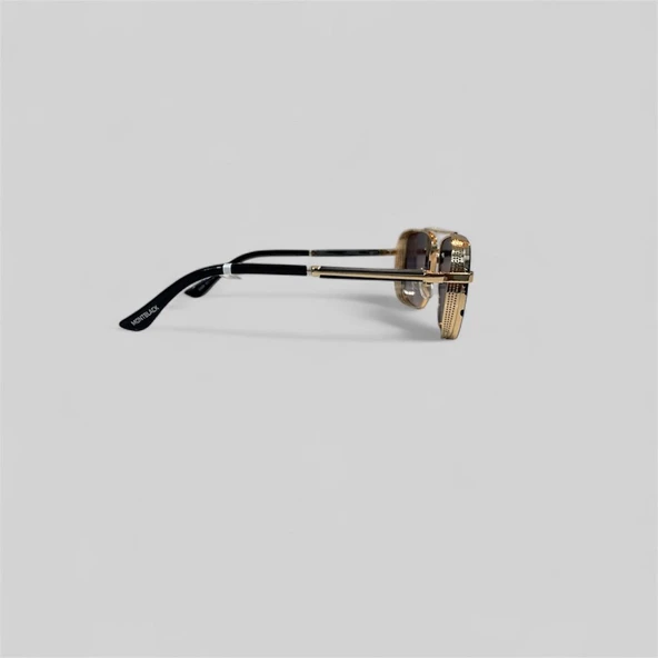 MONTBLACK MB 2498 53 18 146 C2 SİYAH-GOLD UNİSEX GÜNEŞ GÖZLÜĞÜ - 2