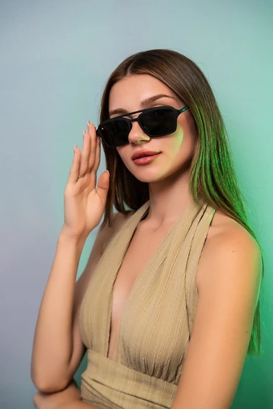 POLO BLACK PB 117 C1 MAT SİYAH UNİSEX GÜNEŞ GÖZLÜĞÜ - Resim 2