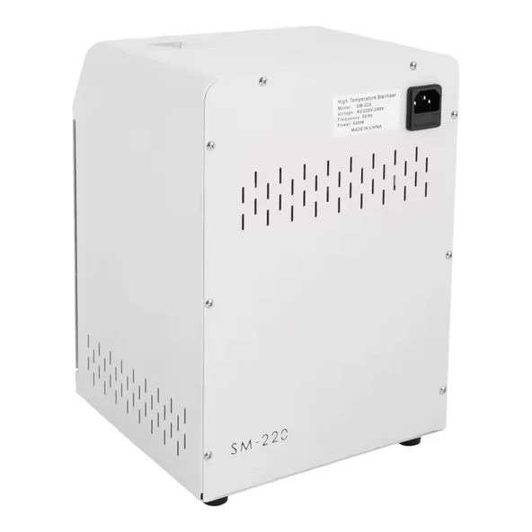 Yüksek Isılı Manikür Dental Kuru Hava Sterilizasyon Makinesi 8lt SM-220 - 4