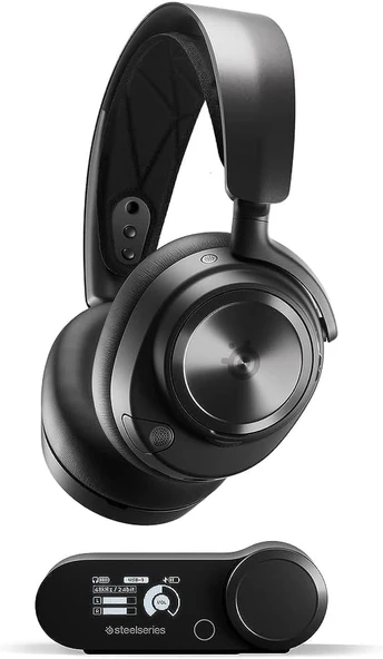 SteelSeries Arctis Nova Pro X Wireless Xbox Multi-Platform Gaming Kulaklık - Hi-Fi Ses Sürücüleri - Aktif Gürültü Giderme - Gen2 Clearcast Mikrofon - Xbox, PC, PS5, PS4, Switch, Mobil ürün görseli 1