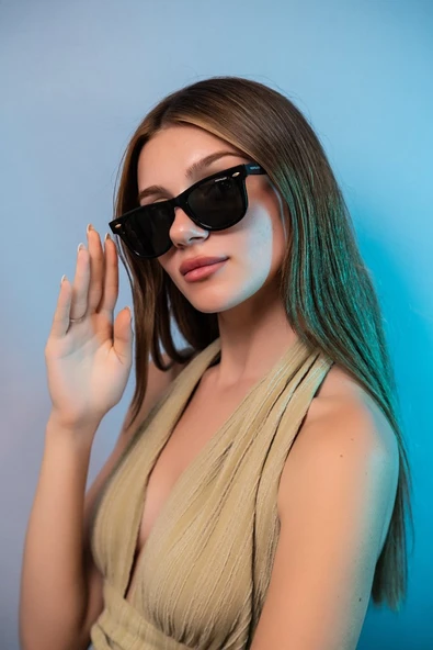 MONTBLACK MB6802 C1 WAYFARER UNİSEX GÜNEŞ GÖZLÜĞÜ - Resim 3