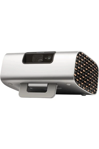 M10 Harman Kardon Hoparlörlü 2200 RGB Lazer Lümen Full HD 1080p Taşınabilir Akıllı Projeks - 3