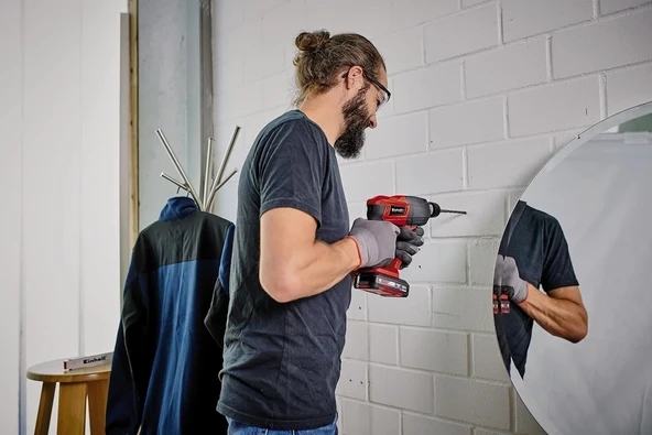 Einhell TE-HD 18 Li - Solo, Akülü Pnömatik Matkap - 4513812 - 2