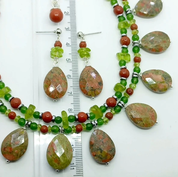 2251 Unakit el yapımı küpe - 2