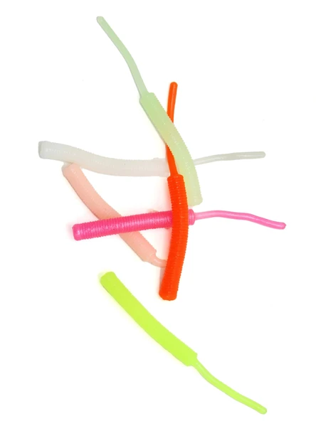 Captain 3520 Mini Worm 10 lu 5 cm Aromalı LRF Silikonu Renk:05 - Resim 2