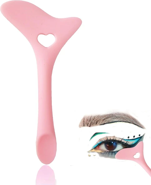 Çok Fonksiyonlu Makyaj Aplikatörü  Rimel Eyeliner Ruj Sürme Aparatı - Maske Krem Spatulası - 5