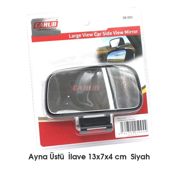 Ayna Dış Ayna Üstü İlave 13x7x4 Siyah 2 ADET - Resim 3