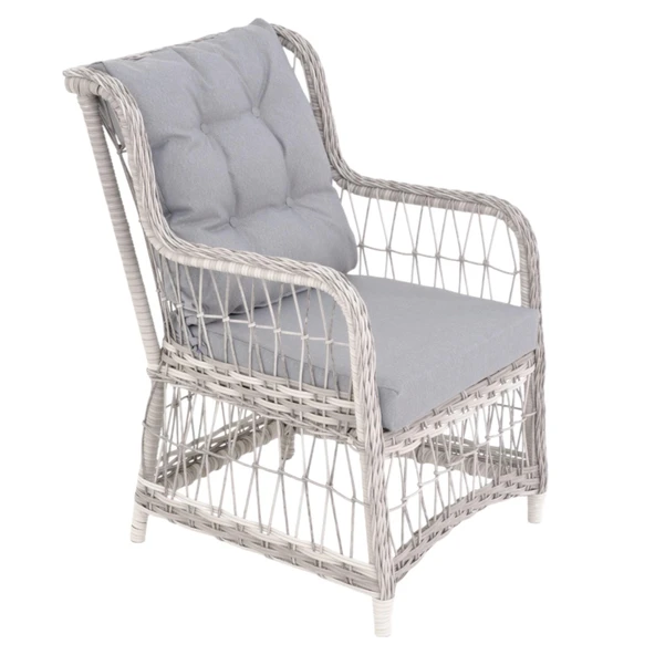 LaVida Bahçe Masa Takımı | Rattan Balkon Masa Seti | 100x180 - Resim 8