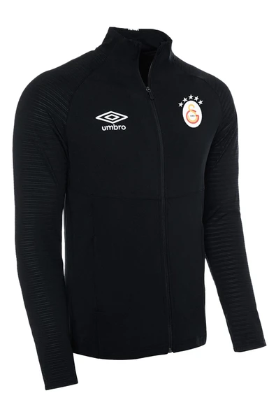 Galatasaray Orijinal Lisanslı Fermuarlı 5 Yıldızlı Siyah Sweat TC054 - 5