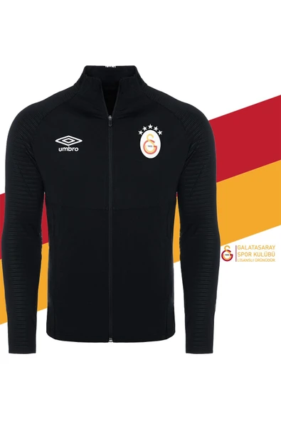 Galatasaray Orijinal Lisanslı Fermuarlı 5 Yıldızlı Siyah Sweat Gs Aslan Baskılı Hediye Ahşap Kutulu - 2