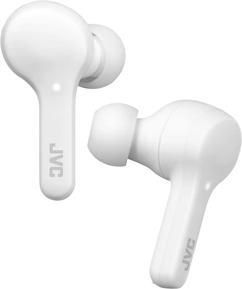 JVC Gumy Gerçekten Kablosuz Kulaklık Kulaklıklar, Bluetooth 5.0, Suya Dayanıklılık (IPX4), Uzun Pil Ömrü (15 Saate kadar) - HAA7TW (Beyaz) - 3